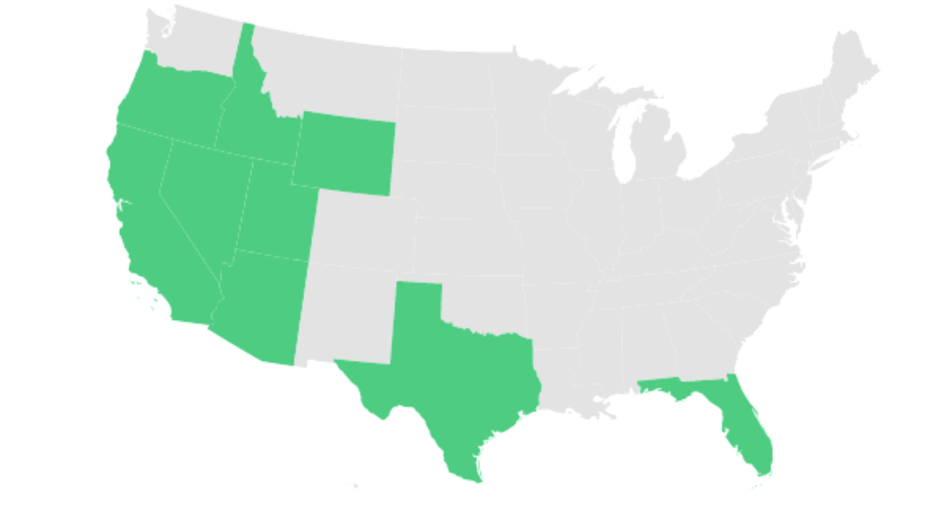 UMLC Licensed States